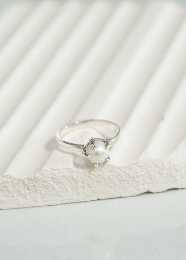 İnci Prenses Gümüş Yüzük - Görsel 2