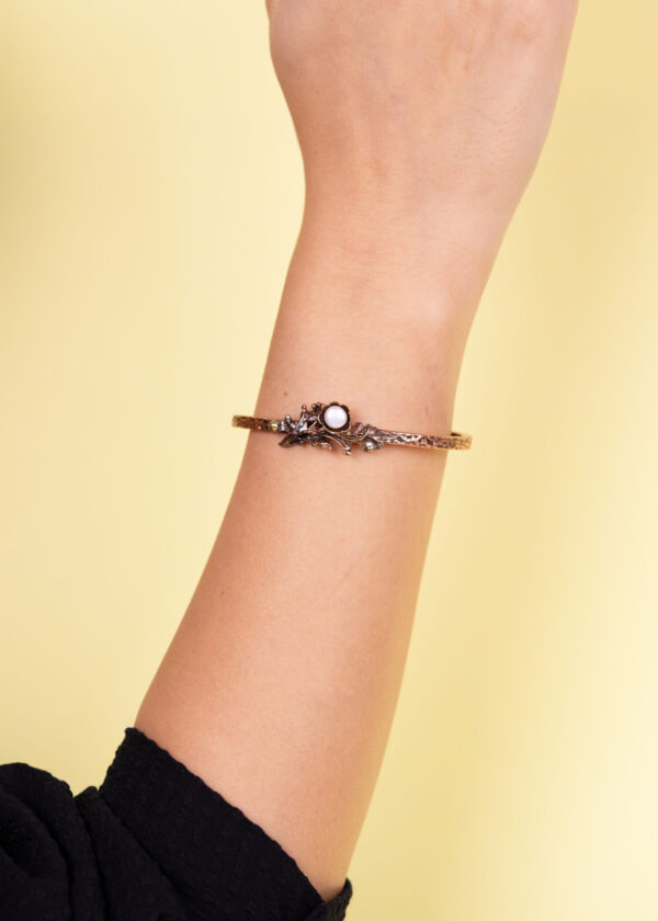 İnci Detaylı Bakır Bileklik - Görsel 3