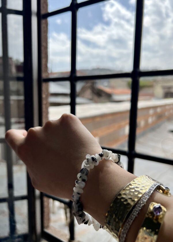 Ay Taşı Doğal Taş Bileklik - Görsel 3