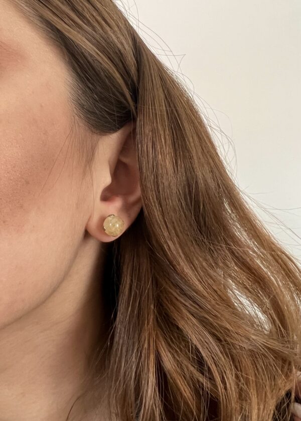 Sitrin Çelik Küpe - Görsel 2