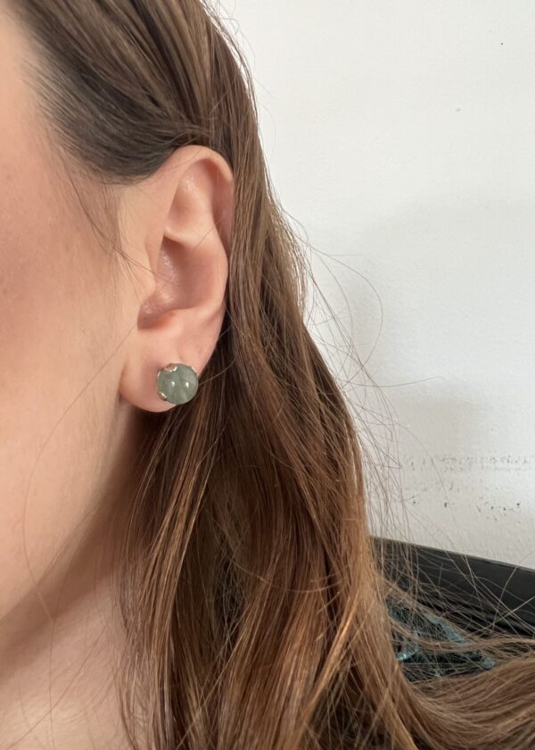 Florit Çelik Küpe - Görsel 3