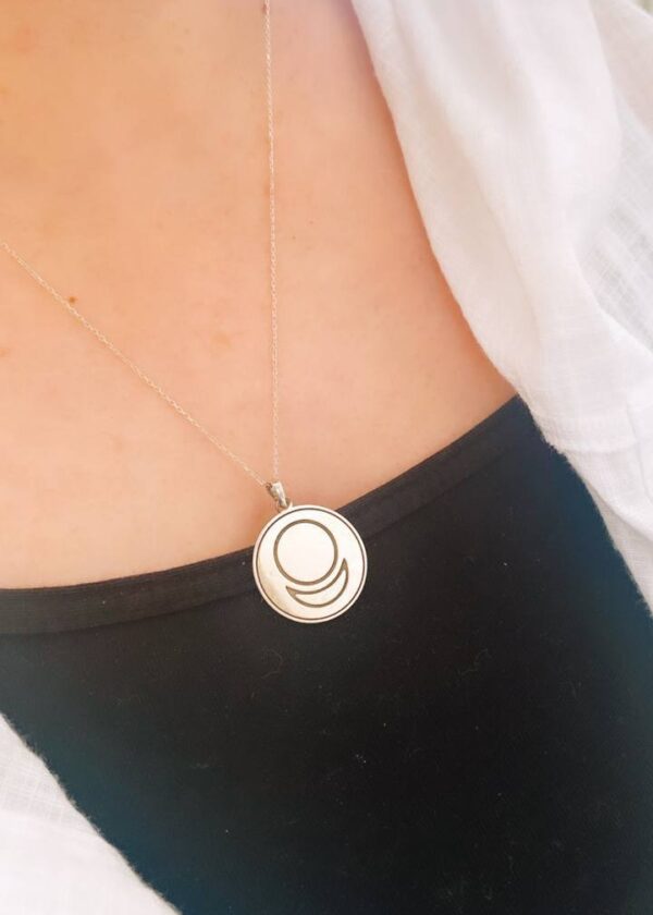 Allatra Gold Gümüş Kolye | 22 Ayar Altın Kaplama - Görsel 3