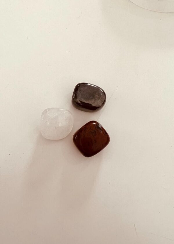 Başarı Kiti Üçlü | Hematit & Kristal Kuvars & Jasper - Görsel 3